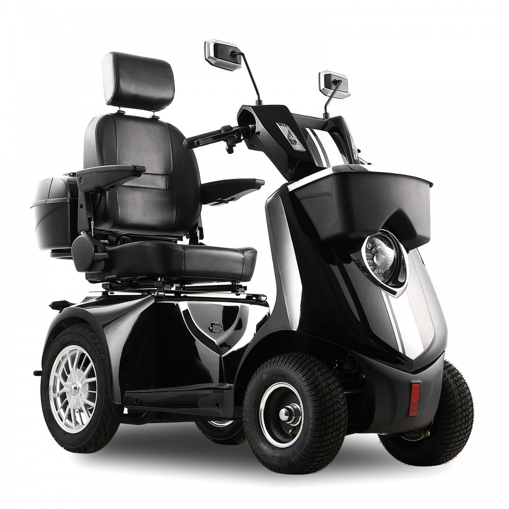 ZVGREEN JXY4D Black Electric 4-Wheel Mobility Scooter
